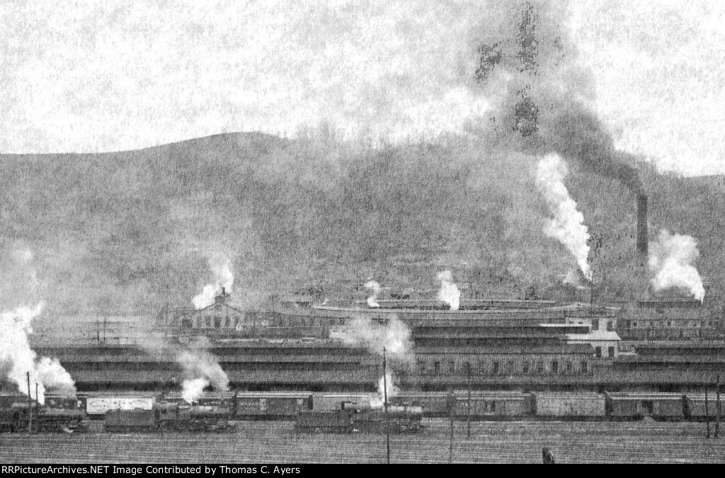 PRR Locomotive Finishing Roundhouse, c. 1921